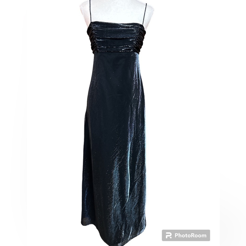 Jump Apparel Co by Wendye Choitin Spaghetti Strap Shimmer Whimsigoth Gown 9/10
